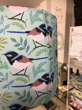 Load image into Gallery viewer, SALE 25cm Fairy Wren Print Table Lampshade (Slight Second)
