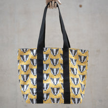 Load image into Gallery viewer, Badger Print Tote Bag