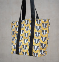 Load image into Gallery viewer, Badger Print Tote Bag