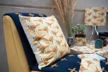 Load image into Gallery viewer, Bearded Tit Print Cushion