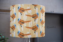 Load image into Gallery viewer, Bearded Tit Print Lampshade