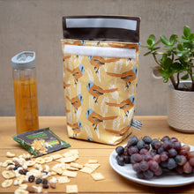 Load image into Gallery viewer, Bearded Tit Print Lunch Bag