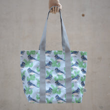 Load image into Gallery viewer, Blue Jay Print Tote Bag
