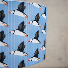 Load image into Gallery viewer, Puffin Print Lampshade