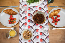 Load image into Gallery viewer, Robin Print Table Runner