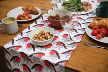Load image into Gallery viewer, Robin Print Table Runner