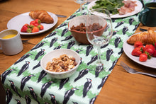 Load image into Gallery viewer, Woodpecker Print Table Runner