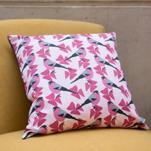Load image into Gallery viewer, Bullfinch Print Cushion