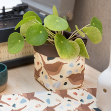 Load image into Gallery viewer, Wren Print Textile Plant Pot