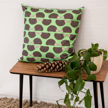Load image into Gallery viewer, Hedgehog Print Cushion