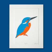 Load image into Gallery viewer, Kingfisher Screen Print