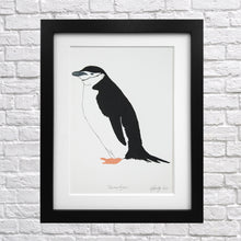 Load image into Gallery viewer, Chinstrap Penguin Screen Print