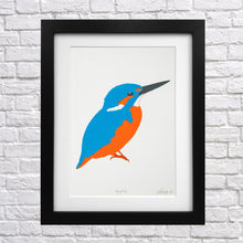 Load image into Gallery viewer, Kingfisher Screen Print