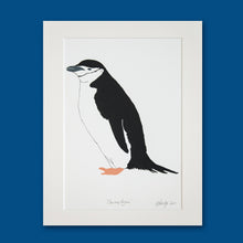 Load image into Gallery viewer, Chinstrap Penguin Screen Print