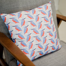 Load image into Gallery viewer, Kingfisher Print Cushion