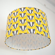 Load image into Gallery viewer, Badger Print Lampshade