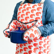 Load image into Gallery viewer, Fox Print Artisan Workwear Apron
