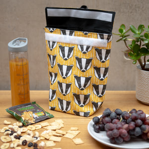 Badger Print Lunch Bag