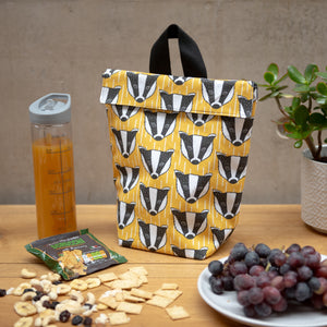 Badger Print Lunch Bag