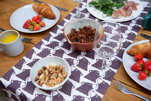 Bear Print Table Runner