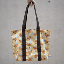 Load image into Gallery viewer, Bearded Tit Print Tote Bag
