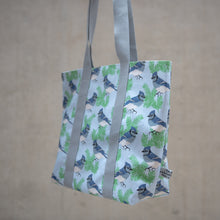 Load image into Gallery viewer, Blue Jay Print Tote Bag
