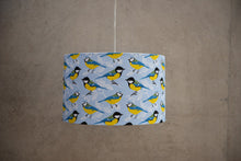 Load image into Gallery viewer, SALE 30cm Blue and Great Tit Print Ceiling Lampshade
