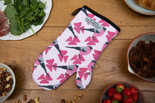 Load image into Gallery viewer, Bullfinch Print Single Oven Mitt
