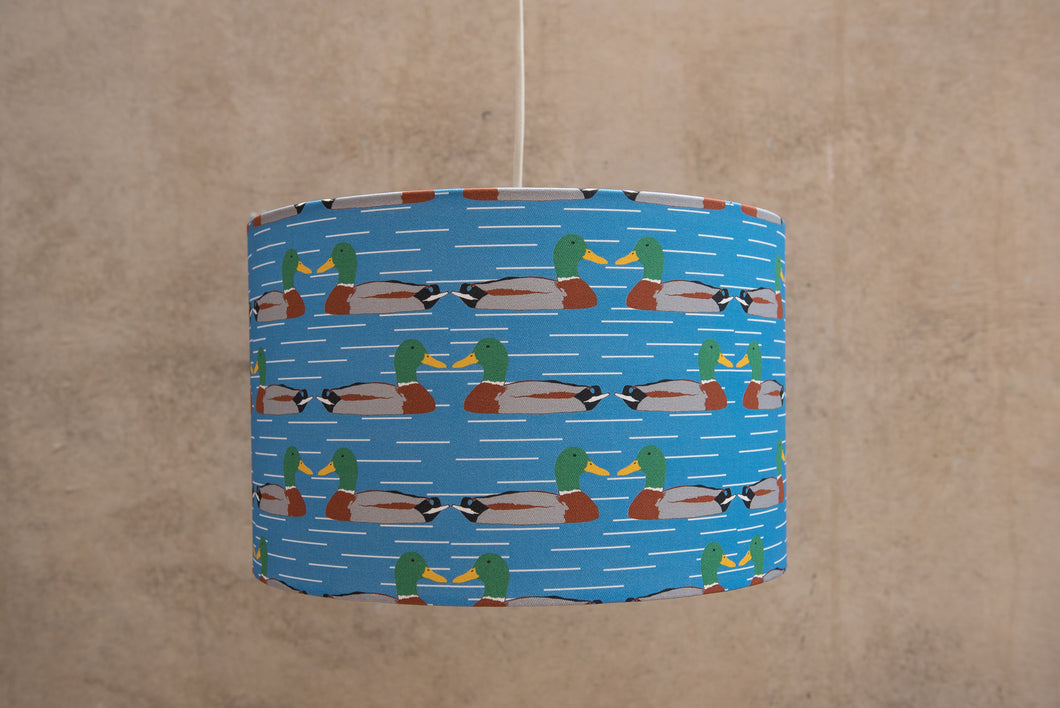 SALE 25cm Duck Print Table Lampshade