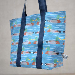 Duck Print Tote Bag
