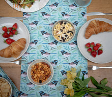 Load image into Gallery viewer, Fairy Wren Print Table Runner
