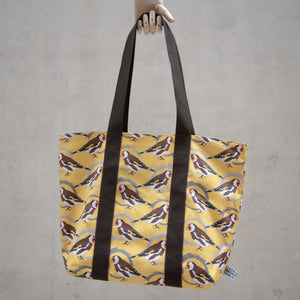 Goldfinch Print Tote Bag