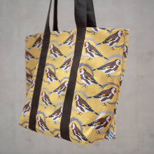 Load image into Gallery viewer, Goldfinch Print Tote Bag
