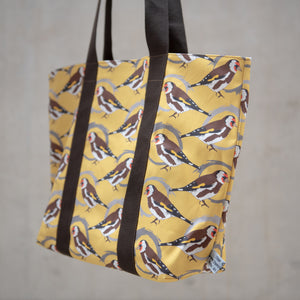 Goldfinch Print Tote Bag