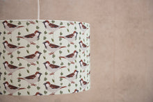 Load image into Gallery viewer, SALE 25cm House Sparrow Print Table Lampshade
