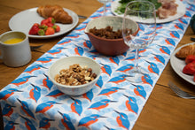 Load image into Gallery viewer, Kingfisher Print Table Runner
