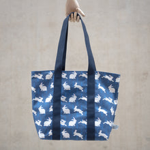 Load image into Gallery viewer, Rabbit Print Tote Bag
