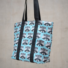 Load image into Gallery viewer, Raccoon Print Tote Bag
