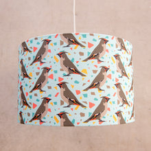 Load image into Gallery viewer, SALE 25cm Waxwing Print Table Lampshade
