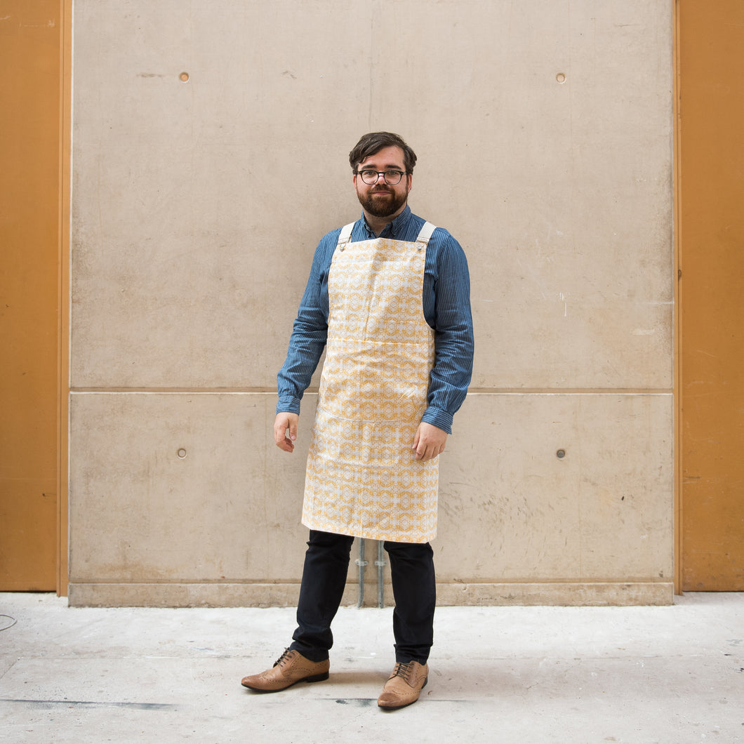 Bee Print Artisan Workwear Apron