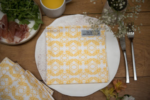 Bee Print Napkin Set
