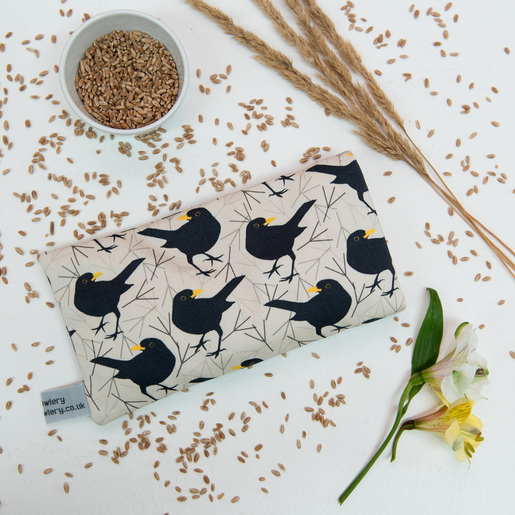 Blackbird Print Wheat Pack