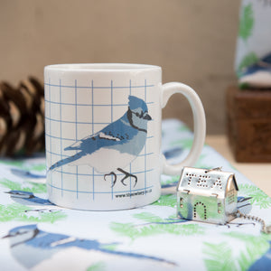 Blue Jay Print Mug