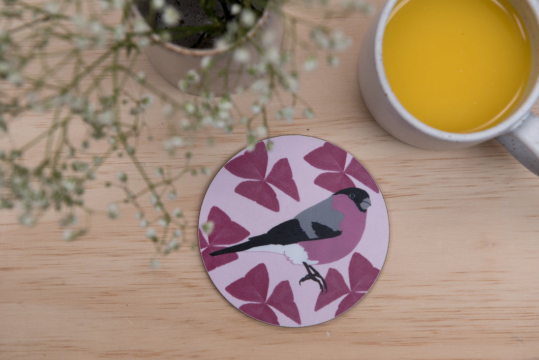 Bullfinch Print Coaster