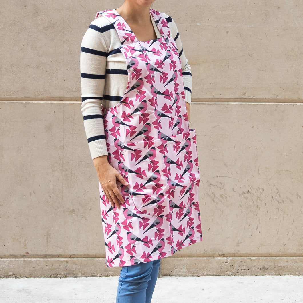 Bullfinch Print Artisan Workwear Apron