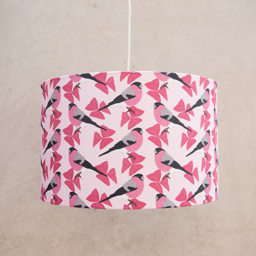 Bullfinch Print Lampshade