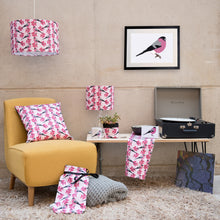 Load image into Gallery viewer, Bullfinch Print Lampshade
