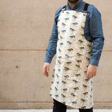 Load image into Gallery viewer, Coal Tit Print Artisan Workwear Apron
