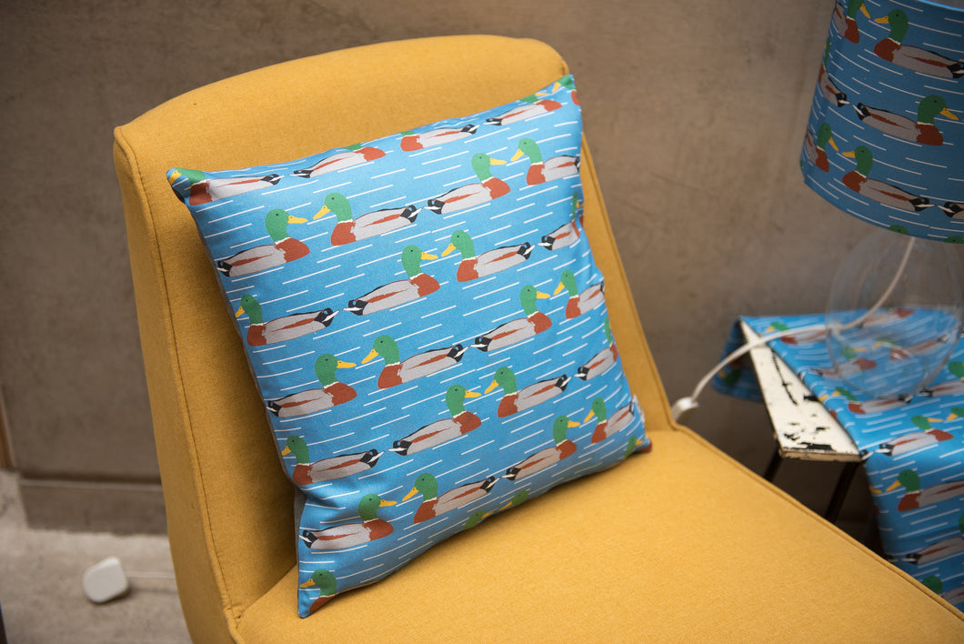 Duck Print Cushion