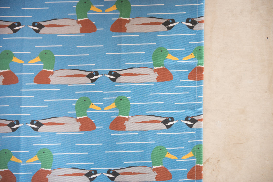 Duck Print Cotton Drill Fabric